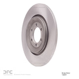 Dynamic Friction 1975-1979 Alfa Romeo Sport Rear Brake Rotor (250x10 Solid) by Dynamic Friction Company 600-16001