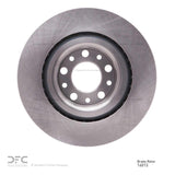 Dynamic Friction 2017-2025 Alfa Romeo Stelvio Rear Brake Rotor (320x22 Vented) by Dynamic Friction Company 600-16013