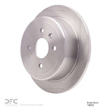 Dynamic Friction 1999-2002 Daewoo Nubira Rear Brake Rotor (258x10.3 Solid) by Dynamic Friction Company 600-18003