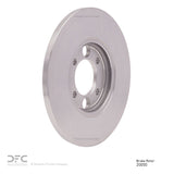 Dynamic Friction 1962-1987 Jaguar Mark X Rear Brake Rotor (264x12.7 Solid)