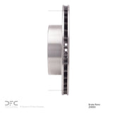 Dynamic Friction 1986-1989 Jaguar XJ6 Front Brake Rotor (295x22 Vented) by Dynamic Friction Company 600-20003