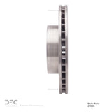 Dynamic Friction 1993-1994 Jaguar XJ12 Front Brake Rotor (298x28.08 Vented) by Dynamic Friction Company 600-20008