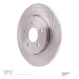 Dynamic Friction 2001-2008 Ford Mondeo (Mexico) Rear Brake Rotor (280x12 Solid) by Dynamic Friction Company 600-20013