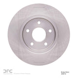 Dynamic Friction 2001-2008 Ford Mondeo (Mexico) Rear Brake Rotor (280x12 Solid) by Dynamic Friction Company 600-20013
