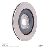 Dynamic Friction 2010-2024 Jaguar XF Rear Brake Rotor (376x26 Vented) by Dynamic Friction Company 600-20027