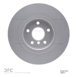 Dynamic Friction 2017-2019 Jaguar XE Rear Brake Rotor (300x10 Solid) by Dynamic Friction Company 600-20037