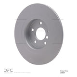 Dynamic Friction 2017-2019 Jaguar XE Rear Brake Rotor (300x10 Solid) by Dynamic Friction Company 600-20037