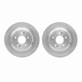 Dynamic Friction 2009-2020 Genesis G80 Rear Rotors by Dynamic Friction Company 6002-03037