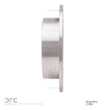 Dynamic Friction 1995-1997 Kia Sephia Rear Brake Rotor (270x10 Solid) by Dynamic Friction Company 600-21002
