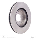 Dynamic Friction 2010-2013 Kia Forte Front Brake Rotor (280x26 Vented) by Dynamic Friction Company 600-21011