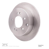 Dynamic Friction 2010-2013 Kia Forte5 Rear Brake Rotor (262x10 Solid) by Dynamic Friction Company 600-21013