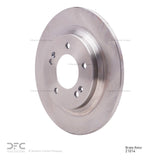 Dynamic Friction 2013-2025 Hyundai Sonata Rear Brake Rotor (284x10 Solid) by Dynamic Friction Company 600-21014