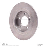 Dynamic Friction 2013-2025 Hyundai Sonata Rear Brake Rotor (284x10 Solid) by Dynamic Friction Company 600-21014