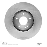 Dynamic Friction 2015-2019 Kia Soul EV Front Brake Rotor (300x28.5 Vented) by Dynamic Friction Company 600-21016