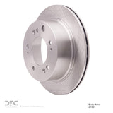 Dynamic Friction 2003-2006 Kia Sorento Rear Brake Rotor (315x20 Vented) by Dynamic Friction Company 600-21021
