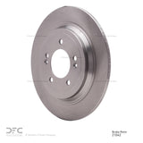 Dynamic Friction 2017-2025 Hyundai Nexo Rear Brake Rotor (302x10 Solid) by Dynamic Friction Company 600-21042