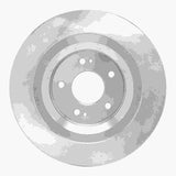 Dynamic Friction 2022-2025 Hyundai Santa Fe Rear Brake Rotor (325x12 Solid) by Dynamic Friction Company 600-21051