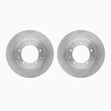 Dynamic Friction 1974-2016 Land Rover Discovery Rear Rotors by Dynamic Friction Company 6002-11002