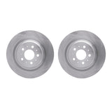 Dynamic Friction 2017-2025 Tesla Y Rear Rotors by Dynamic Friction Company 6002-26003