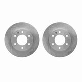 Dynamic Friction 2007-2025 American Coach American Patriot Cruiser Front Rotors by Dynamic Friction Company 6002-40032