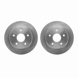 Dynamic Friction 1999-2004 Jeep Grand Cherokee Rear Rotors by Dynamic Friction Company 6002-42025