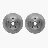 Dynamic Friction 1967-1974 Buick Apollo Front Rotors by Dynamic Friction Company 6002-47004