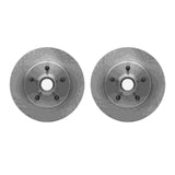 Dynamic Friction 1977-1995 Buick LeSabre Front Rotors by Dynamic Friction Company 6002-47051