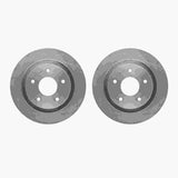 Dynamic Friction 1985-1992 Chevrolet Camaro Rear Rotors by Dynamic Friction Company 6002-52006