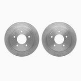Dynamic Friction 2004-2006 Ford E-20150 Rear Rotors by Dynamic Friction Company 6002-54176