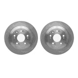 Dynamic Friction 2005-2012 Acura RL Rear Rotors by Dynamic Friction Company 6002-58022