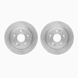 Dynamic Friction 2005-2022 Acura ILX Rear Rotors by Dynamic Friction Company 6002-59031