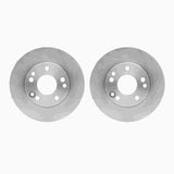 Dynamic Friction 1987-1993 Mercedes-Benz 190E Front Rotors by Dynamic Friction Company 6002-63012