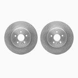 Dynamic Friction 2000-2005 Mercedes-Benz ML500 Rear Rotors by Dynamic Friction Company 6002-63080