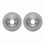 Dynamic Friction 2015-2018 Renault Logan Front Rotors by Dynamic Friction Company 6002-63096