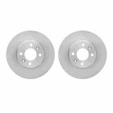 Dynamic Friction 1987-1993 Saab 9000 Front Rotors by Dynamic Friction Company 6002-65005