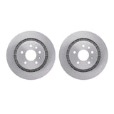 Dynamic Friction 2002-2010 Saab 9-5 Rear Rotors by Dynamic Friction Company 6002-65014