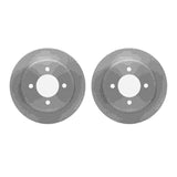 Dynamic Friction 1991-2006 Nissan Tsuru Rear Rotors by Dynamic Friction Company 6002-67039