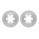 Dynamic Friction 1982-1985 Nissan 720 Front Rotors by Dynamic Friction Company 6002-67070