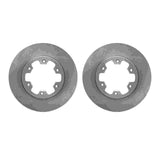Dynamic Friction 1983-1985 Nissan 720 Front Rotors by Dynamic Friction Company 6002-67071