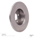 Dynamic Friction 1967-1972 Volvo 142 Front Brake Rotor (272.5x12.7 Solid) by Dynamic Friction Company 600-27000