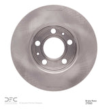 Dynamic Friction 1975-1987 Volvo GLE/245/242/244/DL Front Brake Rotor (263x14.3 Solid) by Dynamic Friction Company 600-27003