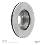 Dynamic Friction 1976-1993 Volvo 242/262/DL/GLE/265/245/244/264/240 Front Brake Rotor (263x22 Vented) by Dynamic Friction Company 600-27005