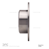 Dynamic Friction 1974-1995 Volvo 245/760 Series/242/740/745/240/DL/164/264/265/940/780/262/GLE/244 Rear Brake Rotor (281x9.6 Solid) by Dynamic Friction Company 600-27006