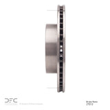 Dynamic Friction 1982-1990 Volvo 740/745/760 Series Front Brake Rotor (263x22 Vented) by Dynamic Friction Company 600-27012