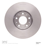 Dynamic Friction 1982-1992 Volvo 760 Series/740/745/780/940 Front Brake Rotor (287x22 Vented) by Dynamic Friction Company 600-27013