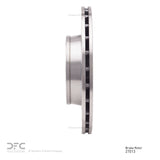 Dynamic Friction 1982-1992 Volvo 760 Series/740/745/780/940 Front Brake Rotor (287x22 Vented) by Dynamic Friction Company 600-27013