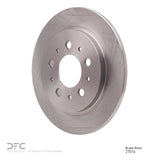 Dynamic Friction 1988-1994 Volvo 740/745/760 Series/780/960 Rear Brake Rotor (265x10 Solid) by Dynamic Friction Company 600-27014