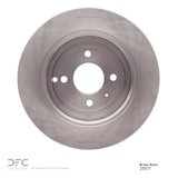 Dynamic Friction 1993-1995 Volvo 850 Rear Brake Rotor (295x9.5 Solid) by Dynamic Friction Company 600-27017
