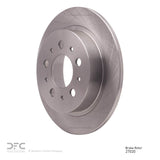 Dynamic Friction 1995-1997 Volvo 960 Rear Brake Rotor (265x10 Solid) by Dynamic Friction Company 600-27020
