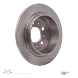 Dynamic Friction 1995-1997 Volvo 960 Rear Brake Rotor (265x10 Solid) by Dynamic Friction Company 600-27020